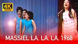 MASSIEL LA LA LA EUROVISION SPAIN MASSIEL MASSIEL 1968 4K [upl. by Tihom690]