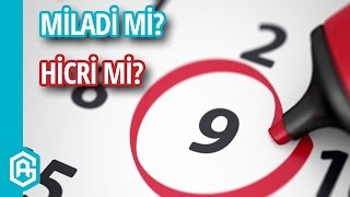 Hicri ve Miladi Takvim Arasındaki Fark Nedir  Takvim 2 [upl. by Robinson]