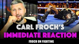 “Deontay Wilder HAS to retire this is THE END” Froch’s on Wilder Dubois and atmosphere [upl. by Bazar386]