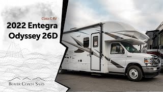 2022 Entegra Odyssey 26D  Class C RV [upl. by Braswell]