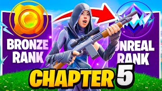 The RANKED MODE GRIND In Fortnite Chapter 5 Begins [upl. by Zicarelli650]