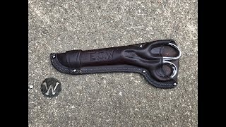 LEATHER SCISSOR SHEATH [upl. by Coulson]