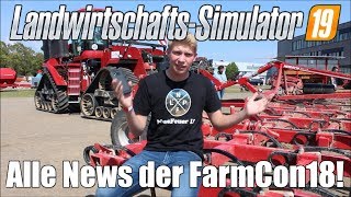 Alle News der FarmCon18 zum LS 19  LS 19 Demo Kalk 3D Shop [upl. by Eachelle]