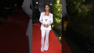 Rapper Eve Slays Fierce Winter White Look On Stage eve fashionpolice winterwhite hiphop [upl. by Alletniuq]