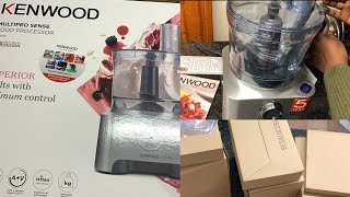 Unboxing And Testing Kenwood Multipro Sense Food Processor  Kenwood Food Processor [upl. by Moya]