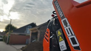 Cormidi C660 ACDHE c60 Raupendumper bei der Arbeit Demo Minidumper [upl. by Nile]