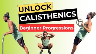 Top 3 Progressions To Unlock Calisthenics  Beginner Push Pull Legs [upl. by Lankton]