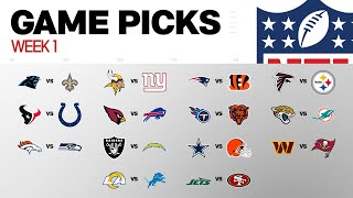 Week 1 Game Picks [upl. by Eaves243]