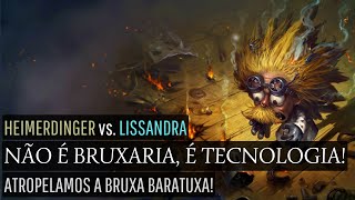 Heimerdinger vs Lissandra  Caminho dos Campeões [upl. by Yelnet]