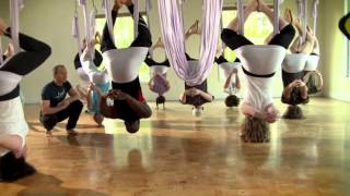 AntiGravity® Aerial Yoga on Trends with Benefits [upl. by Esineg444]