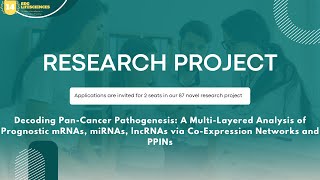 Research Project on mRNAs miRNAs lncRNAs [upl. by Annalee661]