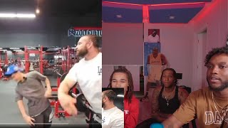 FaZe Reacts To StableRonaldo Getting Slapped by Bradley Martyn [upl. by Einnej116]