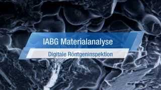 IABG  Materialanalyse  Digitale Röntgenprüfung [upl. by Esilanna]