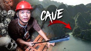 EXPLORING THE SECRET CAVE SA PALAWAN [upl. by Eanwahs]