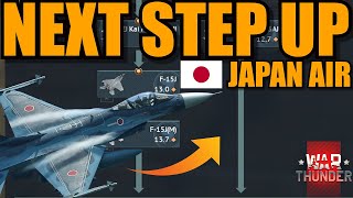 WHAT is the NEXT TOP TIER JET to come in EACH LINE of the JAPANESE TECH TREE  War Thunder [upl. by Torre]