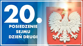 20 posiedzenie Sejmu  dzień drugi 17 października 2024 r [upl. by Albertine]