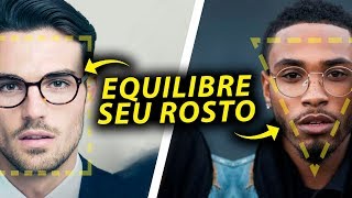 ÓCULOS IDEAL para cada FORMATO de ROSTO Como Equilibrar melhor nossa Face [upl. by Christal]