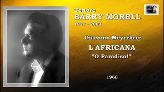 Tenore BARRY MORELL  L Africana quotO paradisoquot [upl. by Oliva446]