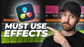 6 FREE Davinci Resolve Effects I Use On EVERY PROJECT [upl. by Ettedanreb431]