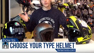 Different types of motorcycle helmets explained  FortaMotocom [upl. by Chad]