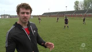 Leigh Halfpenny Catching a High ball  trailer [upl. by Naitsirhk]