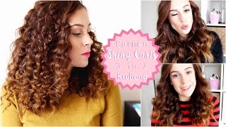 Carmen Shiny Curls 3 in 1 krultang  REVIEW [upl. by Tri]