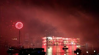 Sydney New Years Eve 2018  9pm Family Fireworks [upl. by Steven]