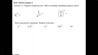 MAT121 4 1 to 4 2 [upl. by Nap]