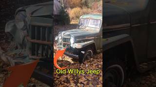 OLD WILLYS JEEP WAGONEER [upl. by Nek604]