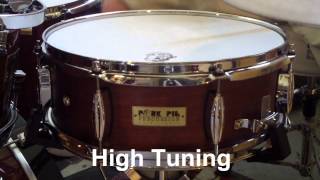 Pork Pie 5X14 Hip Pig Snare [upl. by Rabkin868]