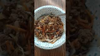 Egg roll in a bowl dinner accountability [upl. by Kilroy]