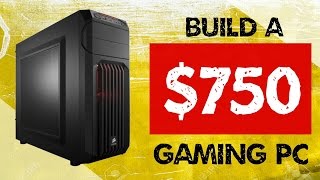 ULTIMATE 750 Gaming PC Build 2016 1440P Ultra Settings [upl. by Bucella]