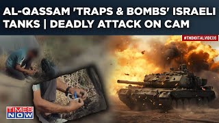 Al Qassam Booby Traps IDF  Bombs Israeli Tanks in Gazas Tal AlHawa  Watch Deadly Attack on Cam [upl. by Hassett]