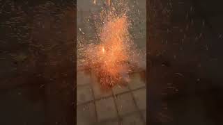 Crackers blast diwaliblast rocketfireworks skyshot experiment [upl. by Selrahc]