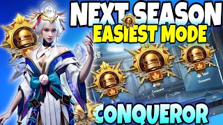 BEST MODE CONQUEROR💥 FIRST TIME  CONQUEROR RANKPUSH TIPS AND TRICKS [upl. by Nileak583]