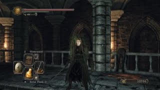 DARK SOULS™ II Scholar of the First SinCleric finds Estus shard in No mans wharf [upl. by Eniale]