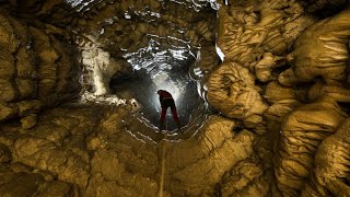 Schachthöhle auf der Schwäbischen Alb 38m [upl. by Tullusus]