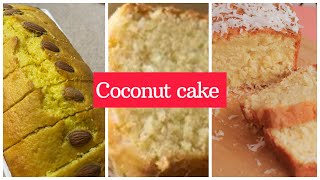 Fluffy amp Moist Coconut cake  coconut cake [upl. by Victorine]