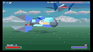 Let´s play Starwing  Star Fox  Route 2  Corneria GERMAN [upl. by Launamme]