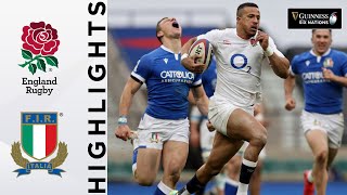 Official Extended Highlights England 3615 Italy  RBS 6 Nations [upl. by Eniladam]