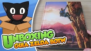 Unboxing ¡Guía coleccionista TLO Zelda Breath of the Wild [upl. by Ayna]