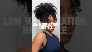 Low Manipulation Hairstyles for Curly Hair hairtok curlyhair curlyhairstyles hairgrowth [upl. by Narih13]