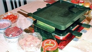 RACLETTE GRILLING WITH COOKINGWITHPEACHYs FANS [upl. by Corinne]