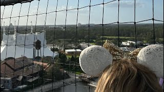 Christmas in Disney Vlog Series 5  We Went on the Hot Air Balloon in Disney Springs [upl. by Haelam]