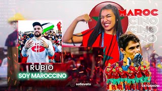 RUBIO  SOY MAROCCINO 🇲🇦 FREESTYLE  VATOREACTION ♕♊ [upl. by Ahsai]