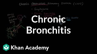 What is chronic bronchitis  Respiratory system diseases  NCLEXRN  Khan Academy [upl. by Krefetz]