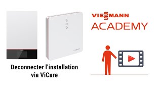 Viessmann ViCare Application  Déconnecte  libérer le système via ViCare [upl. by Brottman]