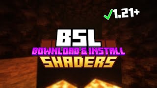 BSL Shaders 1213  download amp install BSL Shaders for Minecraft 1213 [upl. by Tove296]