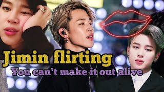 Jimin Flirting ° Try not to blush challenge ° 💋🌝 The Jimin Effect 😝 [upl. by Sitto]