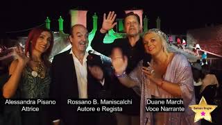 Duane March speaks Italian at the Star Fashion event in Comacchio August 5 2023 [upl. by Shane864]